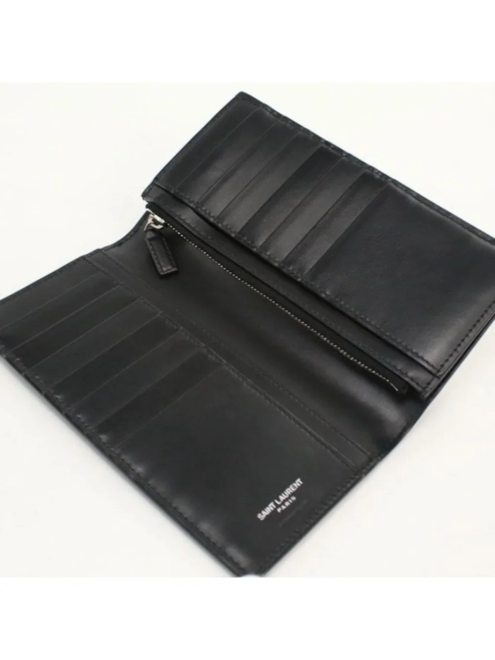 Saint Laurent Cochinental Wallet Tiny Cassandra Bifold Calfskin